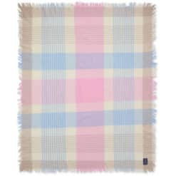 Alternative view of Pledd 130x170 Multi Checked Recycled Wool Mix fra Lexington