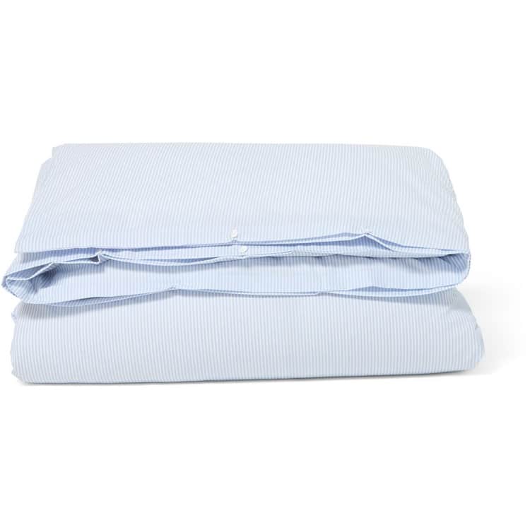 Sengesett Blue/white Striped Cotton Sateen fra Lexington - Bilde 2