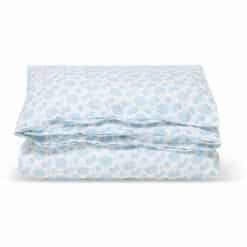 Alternative view of Sengesett Floral Printed Cotton Sateen - Blue/white fra Lexington