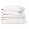 Sengesett white cotton percale scallop wing fra lexington