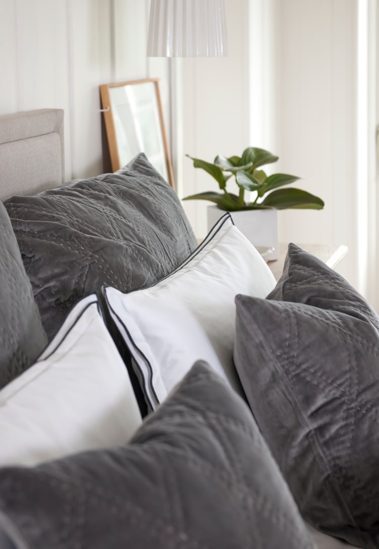 Borås Cotton Sengesett Sky i sateng - Grå - Bilde 5