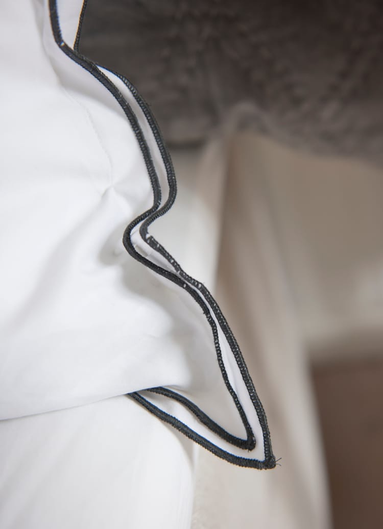 Borås Cotton Sengesett Sky i sateng - Grå - Bilde 3