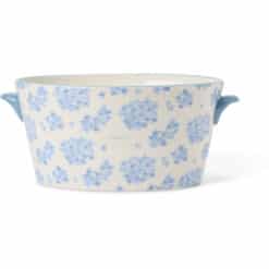 blomsterpotte floral stoneware with handles fra lexington1