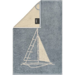 Cawö håndkle postcard 30x50 sailing boat