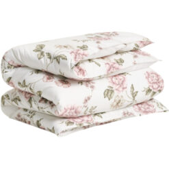 Dynetrekk floral print washed pink fra gant