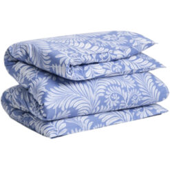 Dynetrekk leaf print faded denim fra gant