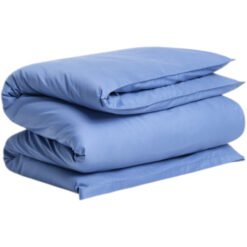 Dynetrekk sateen faded denim fra gant