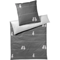 Elegante sengesett you & me antrazit