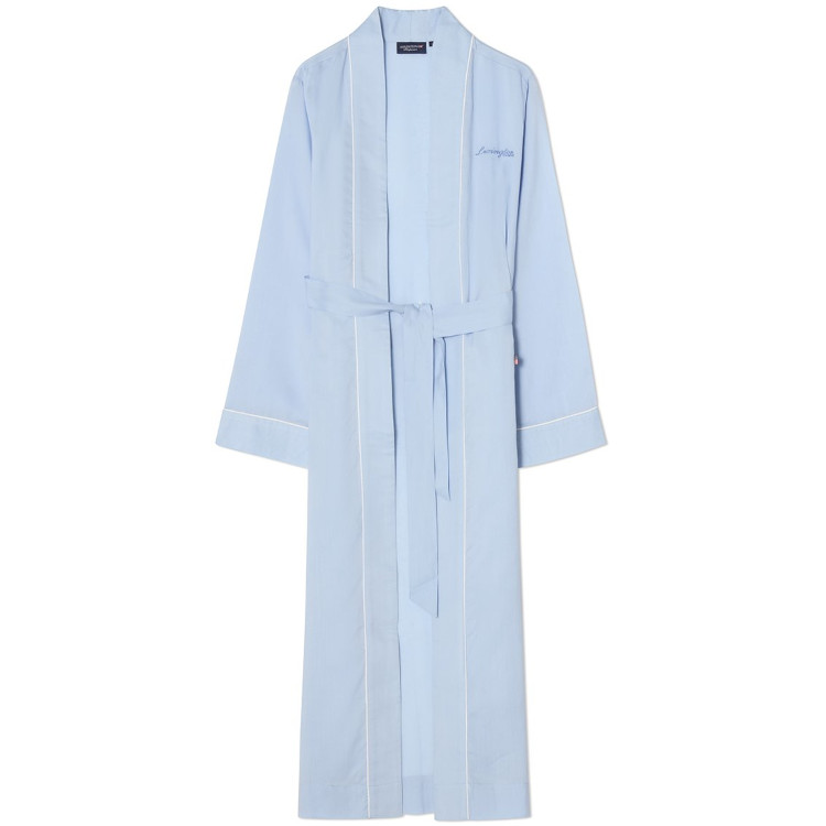 Badekåpe Lyocell - Light blue fra Lexington