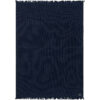 Pledd cotton waffle marine fra gant1