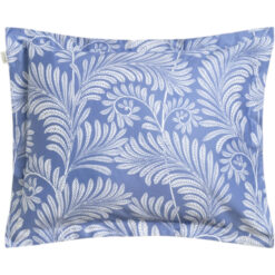 Putetrekk leaf print faded denim fra gant