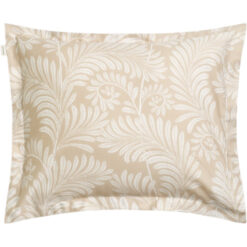 Putetrekk leaf print oat beige fra gant