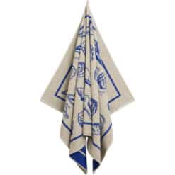 Alternative view of Badehåndkle 100x180 Seashell Print Faded beige fra Gant