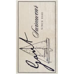 Strandhåndkle since 1949 faded beige fra gant1