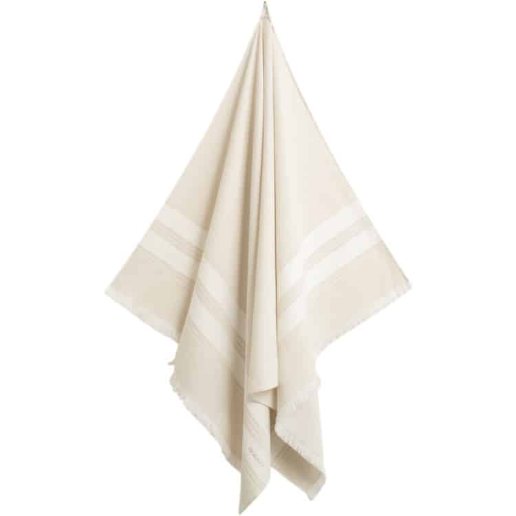 Badehåndkle 100x180 Stripe Hammam Faded beige fra Gant - Bilde 2