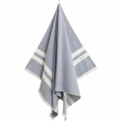 Alternative view of Badehåndkle 100x180 Stripe Hammam Faded denim fra Gant