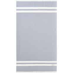 Strandhåndkle stripe hammam faded denim fra gant1