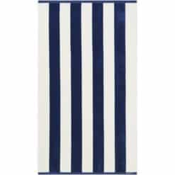 Strandhåndkle stripe vintage blue fra gant