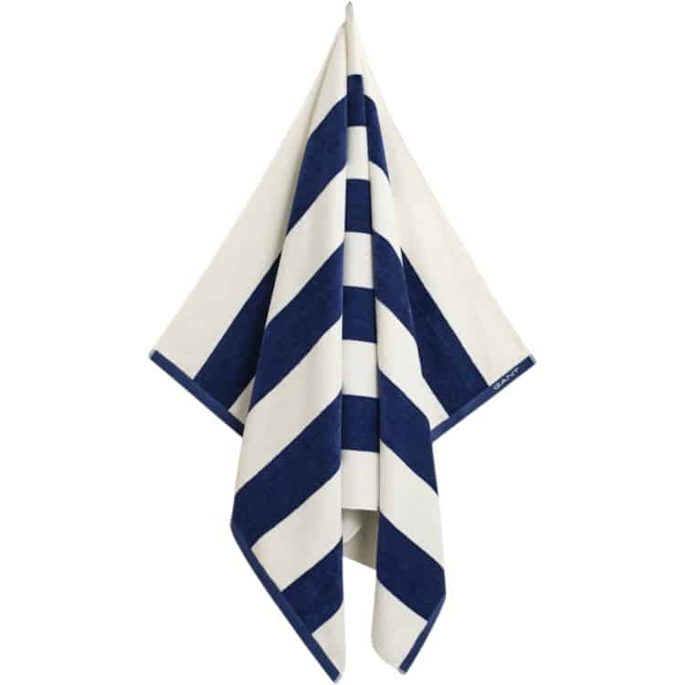 Badehåndkle 100x180 Stripe Vintage blue fra Gant - Bilde 2