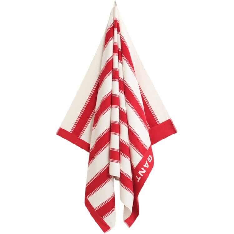 Badehåndkle 100x180 Yacht Stripe Rose red fra Gant - Bilde 2