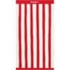 Strandhåndkle yacht stripe rose red fra gant1