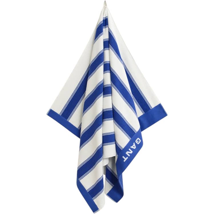 Badehåndkle 100x180 Yacht Stripe Royal Blue fra Gant - Bilde 2