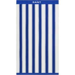 Strandhåndkle yacht stripe royal blue fra gant1