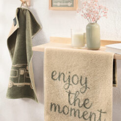 Alternative view of Cawö Håndkle Postcard 30x50 ''Enjoy the Moment''