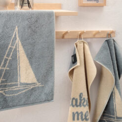 Alternative view of Cawö Håndkle Postcard 30x50 ''Take me Away''