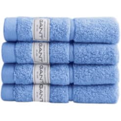 håndkle premium towel palace blue fra gant
