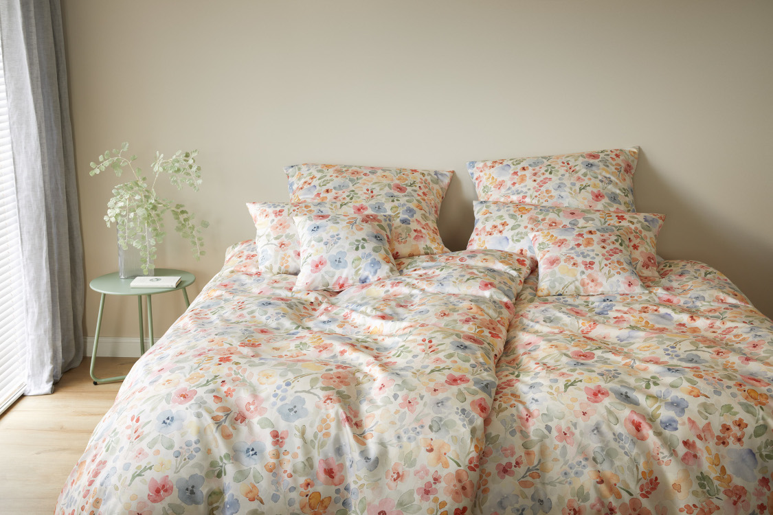 Sengesett ''Gentle'' Cream fra Elegante - Bilde 2