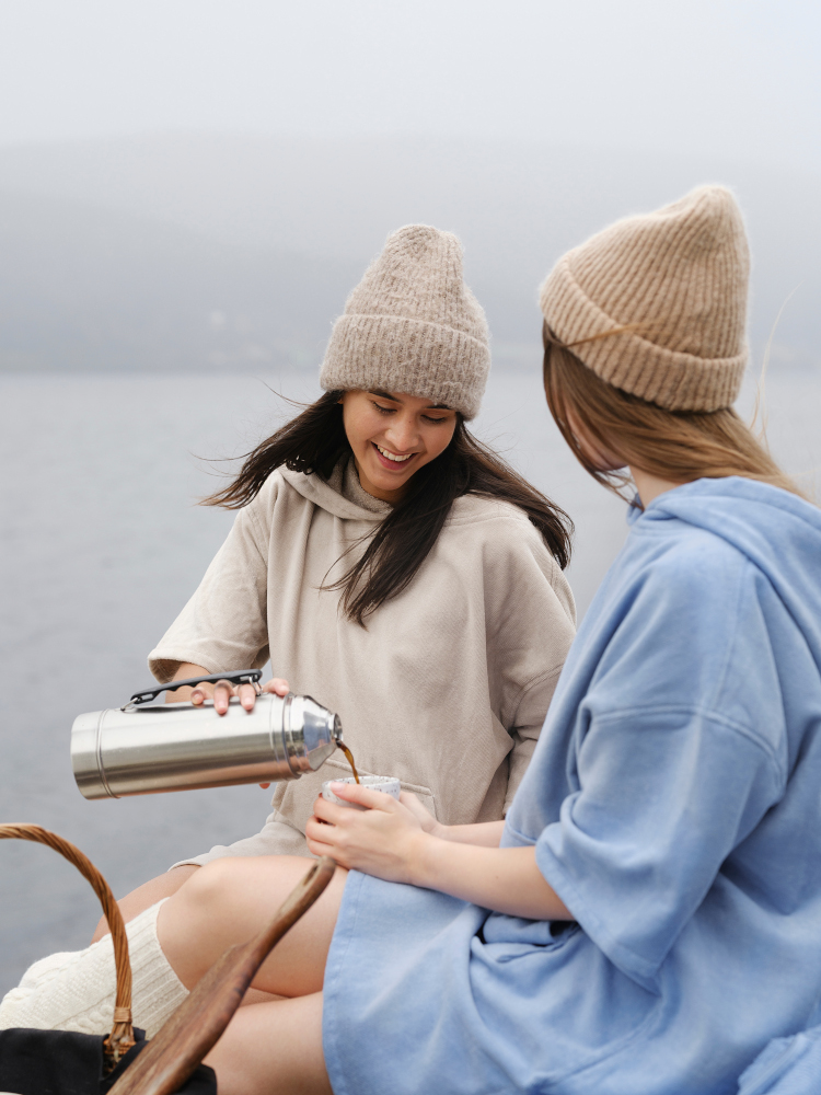 Badeponcho Chill - Beige fra Høie - Bilde 12