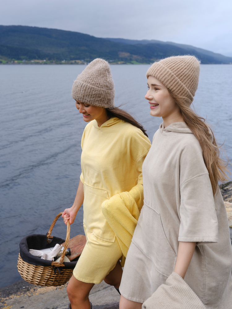 Badeponcho Chill - Beige fra Høie - Bilde 16