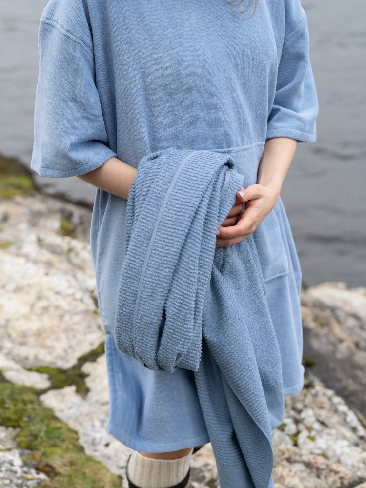 Badeponcho Chill - Blå fra Høie - Bilde 12