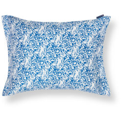 Alternative view of Putetrekk 50x70 Flower Printed Cotton Sateen - Blue/White fra Lexington