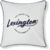 Pynteputetrekk 50x50 white logo fra Lexington