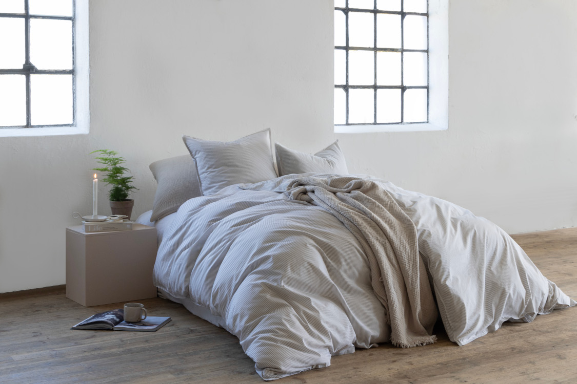 Borås Cotton Sengesett Cille - Beige - Bilde 4