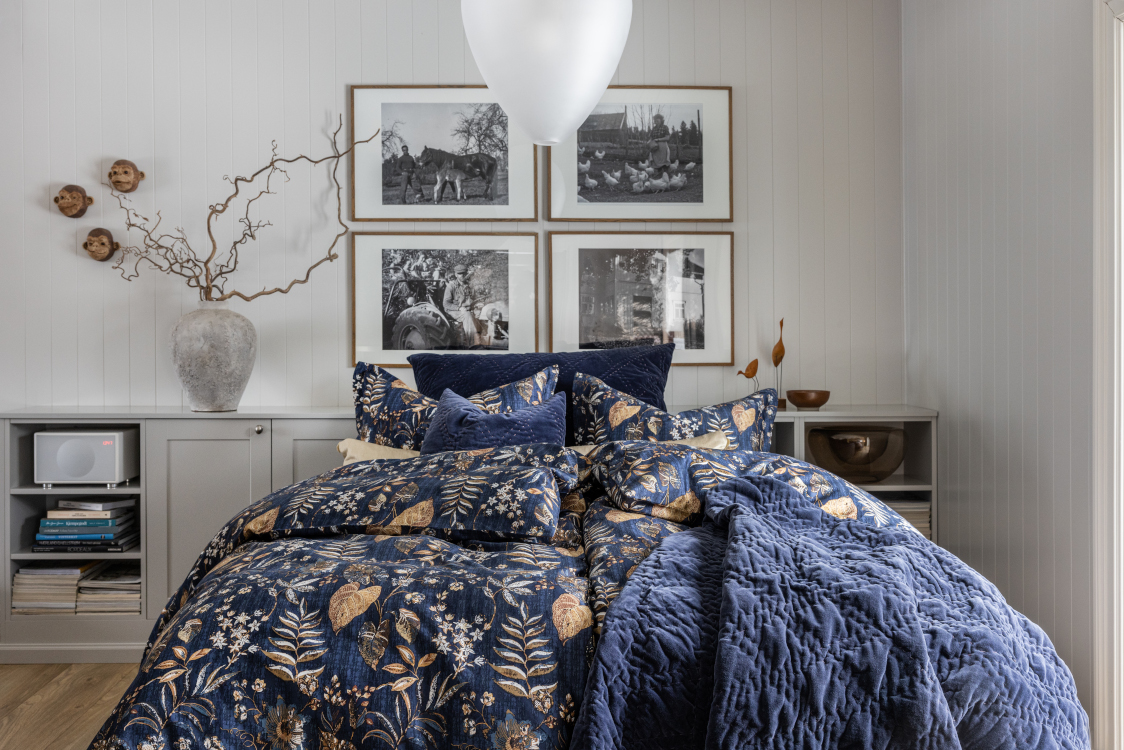 Borås Cotton Sengesett Marilyn- Blå - Bilde 4