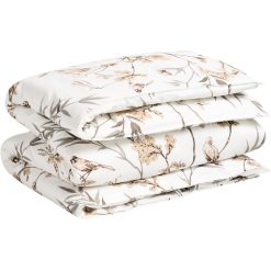 Dynetrekk Birdfield Print Clay Beige fra Gant