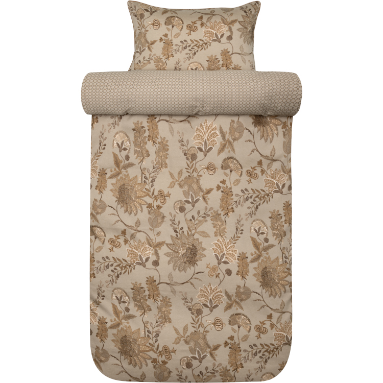 Olivia satengsengesett beige
