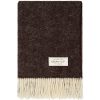 Pledd 130x200 Wool Throw Deep Brown fra Gant