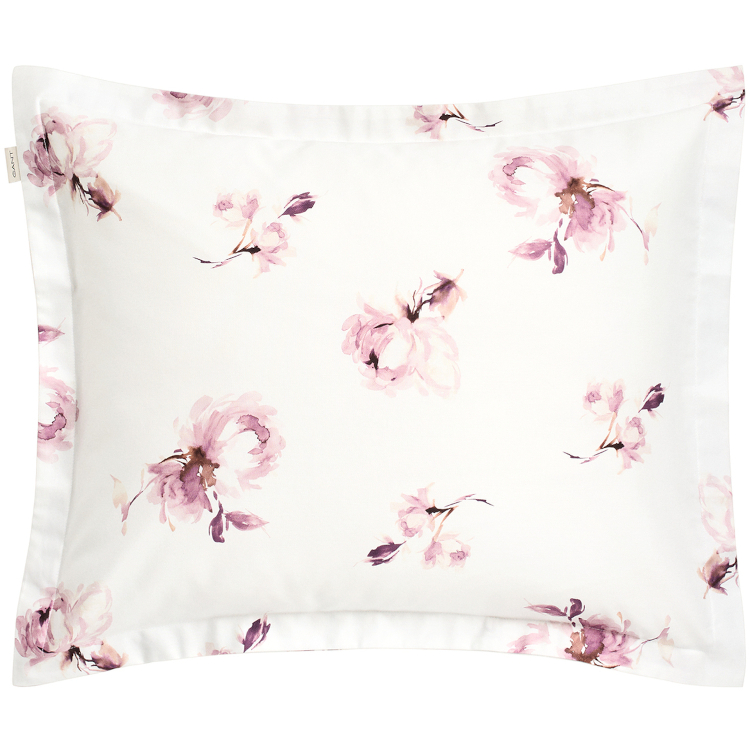 Putetrekk 50x70 Floral Print Vibrant Burgundy fra Gant