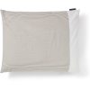 putetrekk 50x70 striped cotton percale olive & white fra lexington