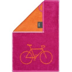 CAWÖ Håndkle Postcard 30X50 Bicycle Rosa