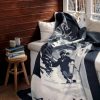 Biederlack Pledd Alpine Ski 150x200 - Bilde 2