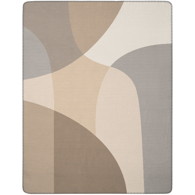 Biederlack pledd 150x200 Lava Light