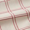 Kjøkkenhåndkle 50x70 Cotton Jacquard 2pk rød/hvit fra Lexington - Bilde 4