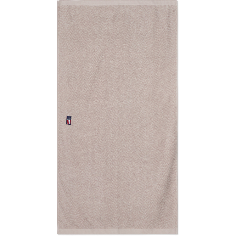 Håndkle Herringbone Medium Gray fra Lexington - Bilde 3
