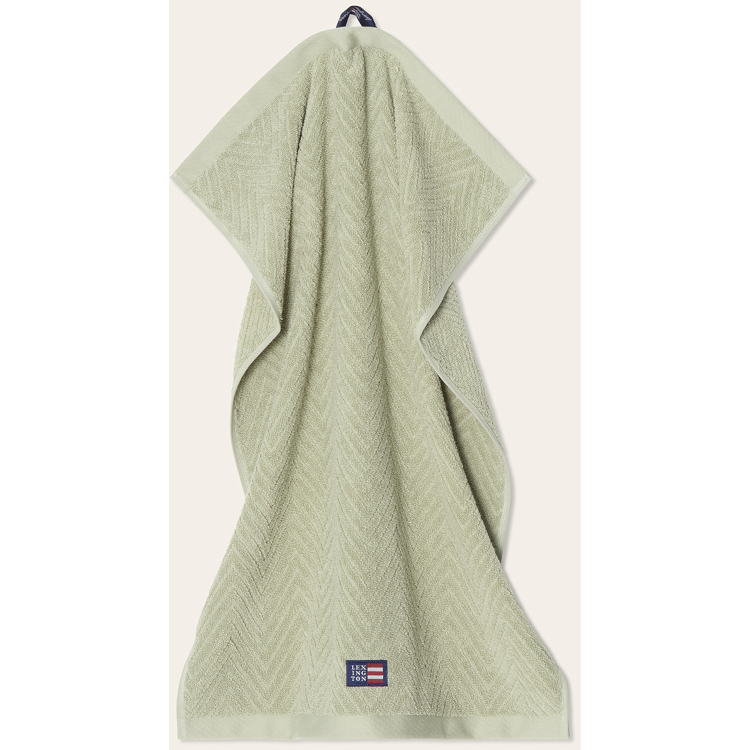 Lexington Håndkle Herringbone Vintage Green