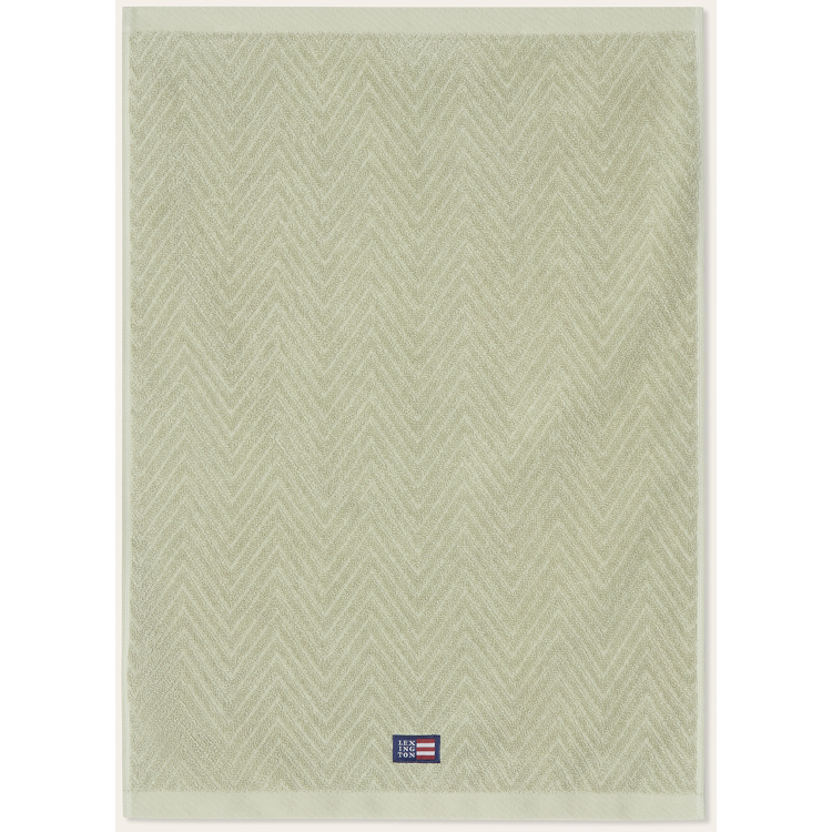 Håndkle Herringbone Vintage Green fra Lexington - Bilde 4